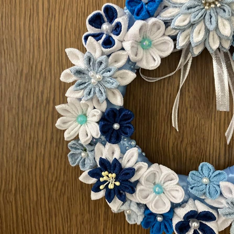 つまみ細工　リース　helene Amazon.co.jp: つまみ細工リース : ホビー